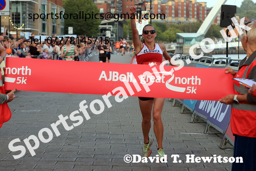 The 2026 AJ Bell Great North 5k, Newcastle Quayside. Photo: David T. Hewitson/Sports for All Pics